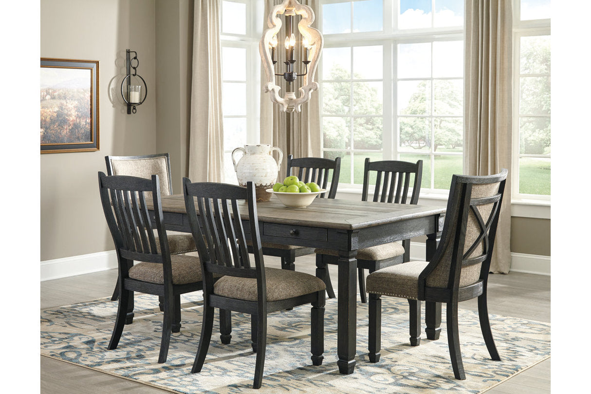 Tyler Creek Black/Grayish Brown Dining Chair, Set of 2