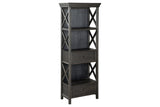 Tyler Creek Black/Gray Display Cabinet