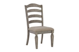 Lodenbay Antique Gray Dining Chair, Set of 2