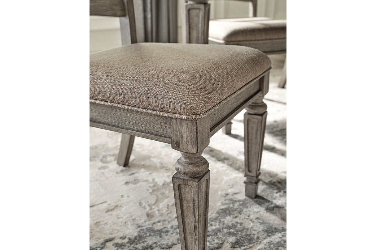 Lodenbay Antique Gray Dining Chair, Set of 2