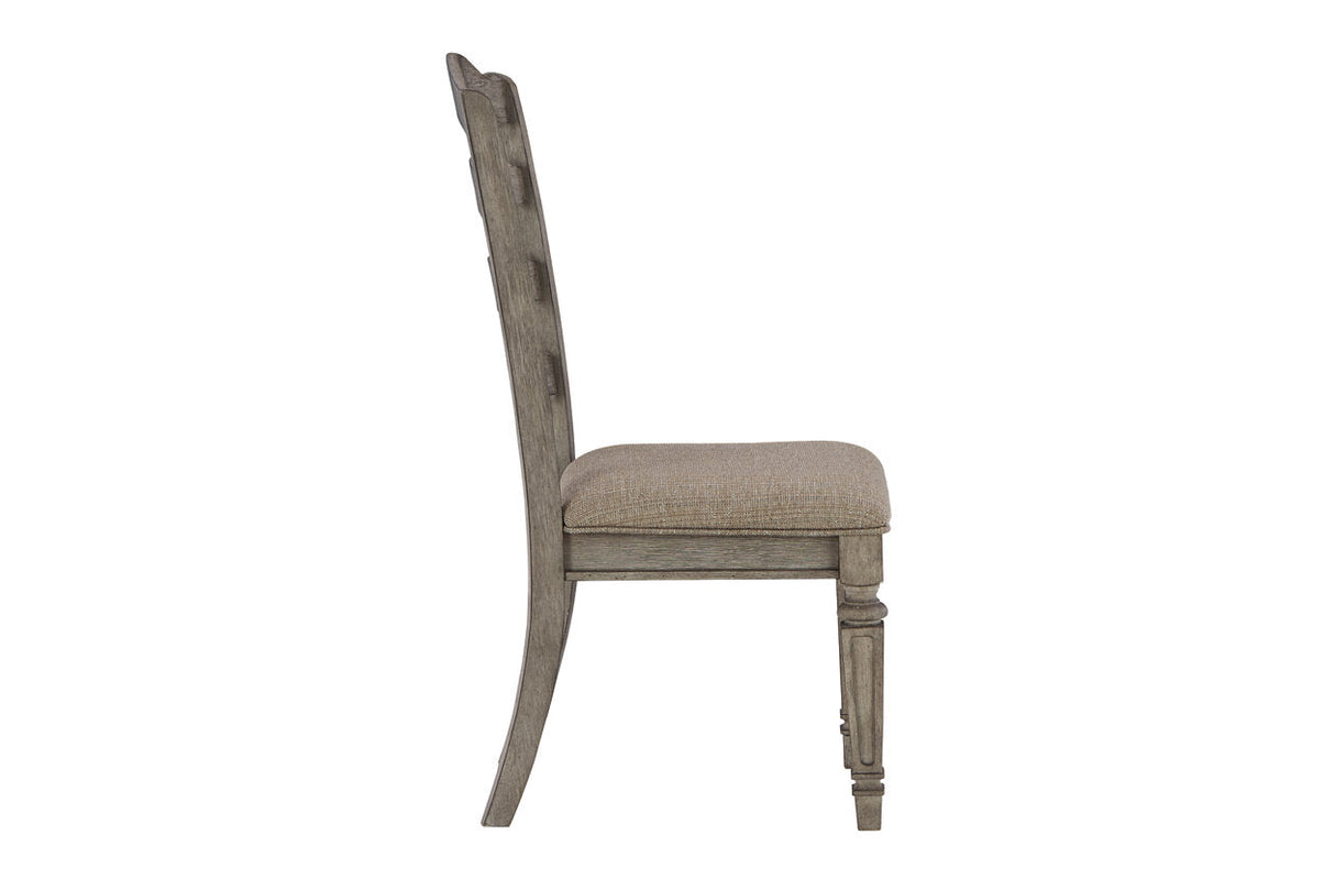 Lodenbay Antique Gray Dining Chair, Set of 2