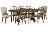 Sturlayne  Dining Table and 8 Chairs