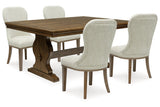 Sturlayne  Dining Table and 4 Chairs