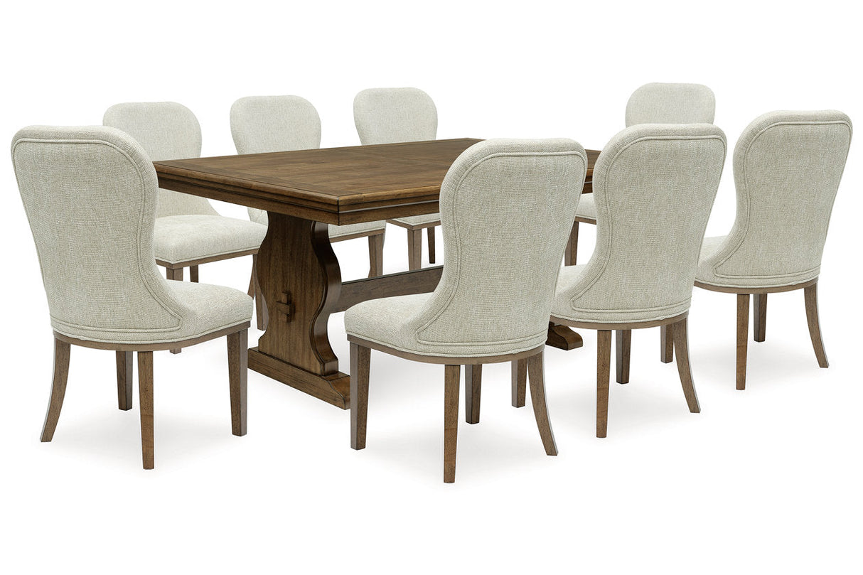 Sturlayne  Dining Table and 8 Chairs