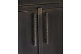 Galliden Black/Brown Dining Buffet and Hutch