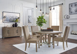 Chrestner Gray Round Dining Set