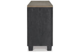 Foyland Black/Brown Dining Server