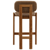 Alva Outdoor Counter Stool, Light Brown by Dovetail at Eve Furniture