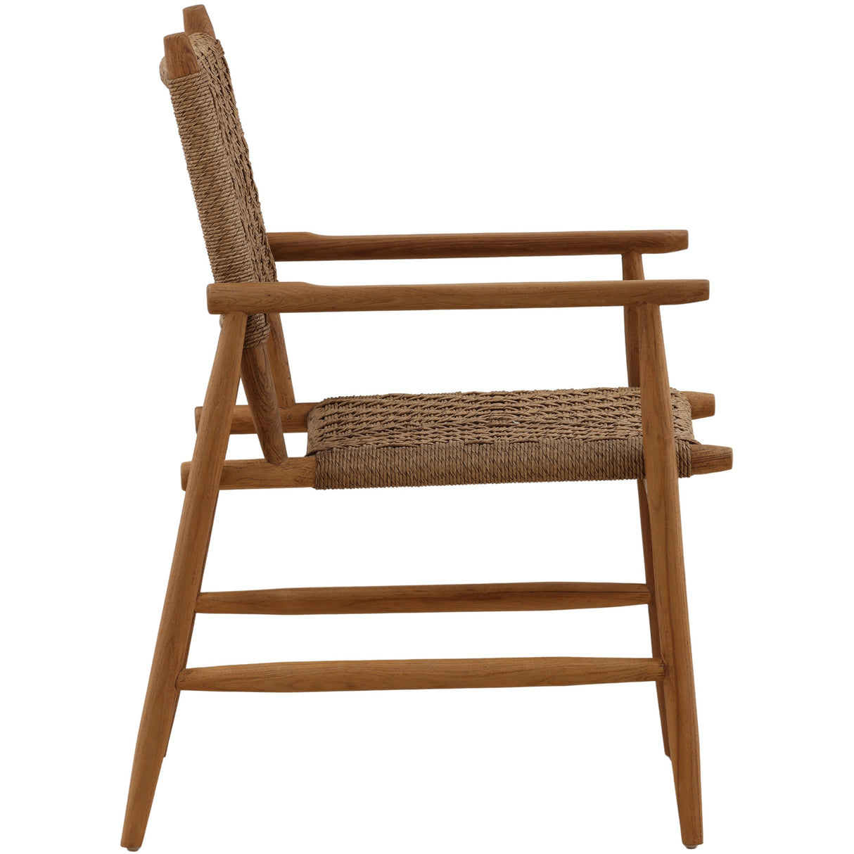 Araya Outdoor Dining Chair, Light Brown, Set of 2 by Dovetail at Eve Furniture