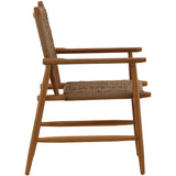 Araya Outdoor Dining Chair, Light Brown, Set of 2 by Dovetail at Eve Furniture