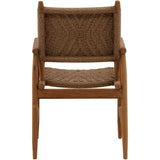 Araya Outdoor Dining Chair, Light Brown, Set of 2 by Dovetail at Eve Furniture