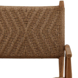 Araya Outdoor Dining Chair, Light Brown, Set of 2 by Dovetail at Eve Furniture