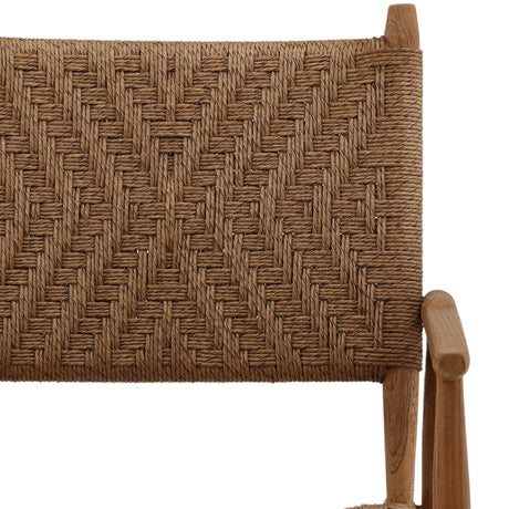 Araya Outdoor Dining Chair, Light Brown, Set of 2 by Dovetail at Eve Furniture