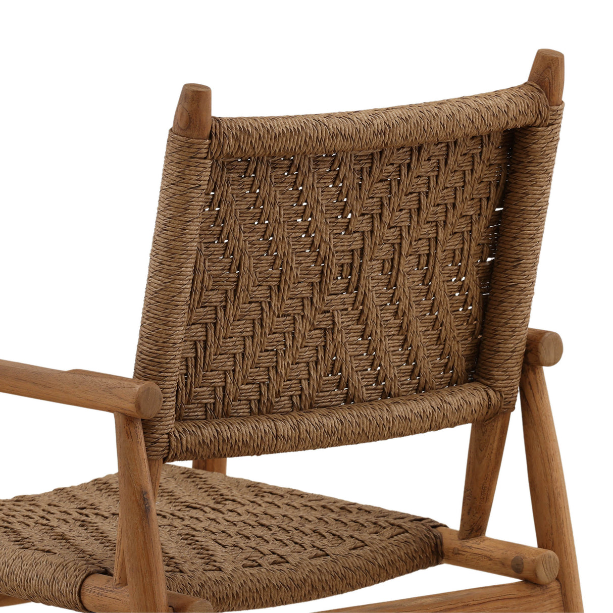 Araya Outdoor Dining Chair, Light Brown, Set of 2 by Dovetail at Eve Furniture