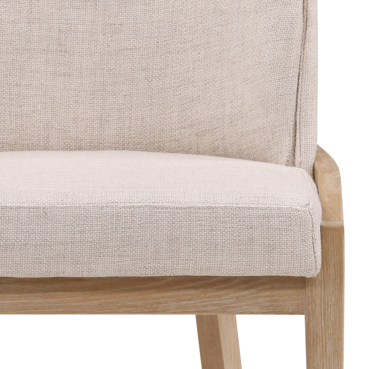 Jacquelyn Dining Chair, Off-White, Set of 2 by Dovetail at Eve Furniture