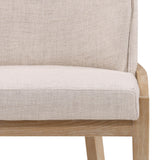 Jacquelyn Dining Chair, Off-White, Set of 2 by Dovetail at Eve Furniture
