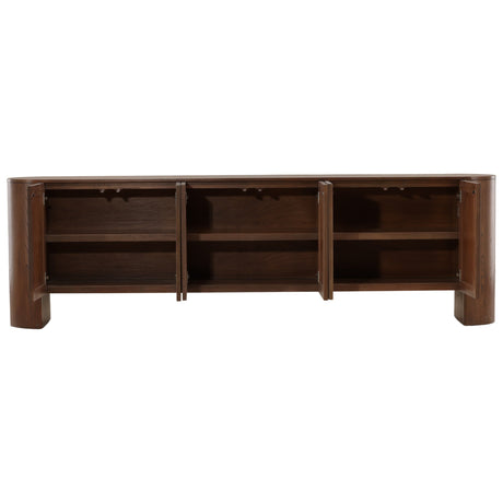 Maven Sideboard, Brown by Dovetail at Eve Furniture