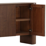 Maven Sideboard, Brown by Dovetail at Eve Furniture