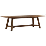 Wrenford Dining Table, Brown by Dovetail at Eve Furniture