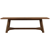 Wrenford Dining Table, Brown by Dovetail at Eve Furniture