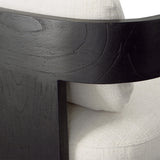 Maravi Dining Chair, Black by Dovetail at Eve Furniture