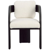 Maravi Dining Chair, Black by Dovetail at Eve Furniture