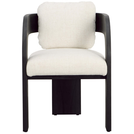 Maravi Dining Chair, Black by Dovetail at Eve Furniture