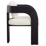 Maravi Dining Chair, Black by Dovetail at Eve Furniture