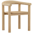 Saskia Dining Chair, Light Natural, Set of 2 by Dovetail at Eve Furniture