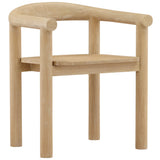 Saskia Dining Chair, Light Natural, Set of 2 by Dovetail at Eve Furniture