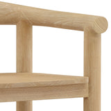 Saskia Dining Chair, Light Natural, Set of 2 by Dovetail at Eve Furniture