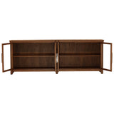 Peverly Sideboard, Brown by Dovetail at Eve Furniture