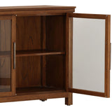 Peverly Sideboard, Brown by Dovetail at Eve Furniture