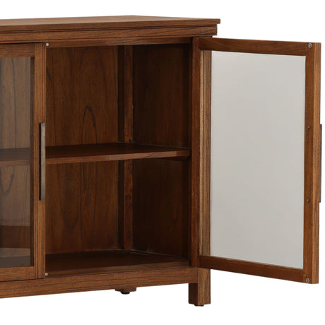 Peverly Sideboard, Brown by Dovetail at Eve Furniture