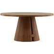 Bramwell Dining Table, Natural by Dovetail at Eve Furniture
