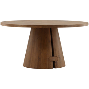 Bramwell Dining Table, Natural by Dovetail at Eve Furniture