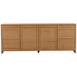 Endellion Sideboard, Light Natural by Dovetail at Eve Furniture