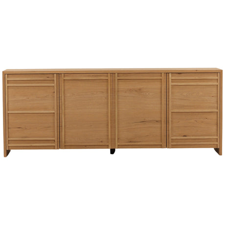 Endellion Sideboard, Light Natural by Dovetail at Eve Furniture