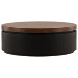 Lunaro Coffee Table, Brown/Black