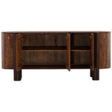 Alvoro Sideboard, Brown by Dovetail at Eve Furniture