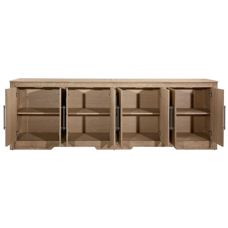 Delacruz Sideboard, Natural by Dovetail at Eve Furniture