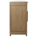Delacruz Sideboard, Natural by Dovetail at Eve Furniture