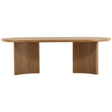 Frayden Dining Table, Natural by Dovetail at Eve Furniture