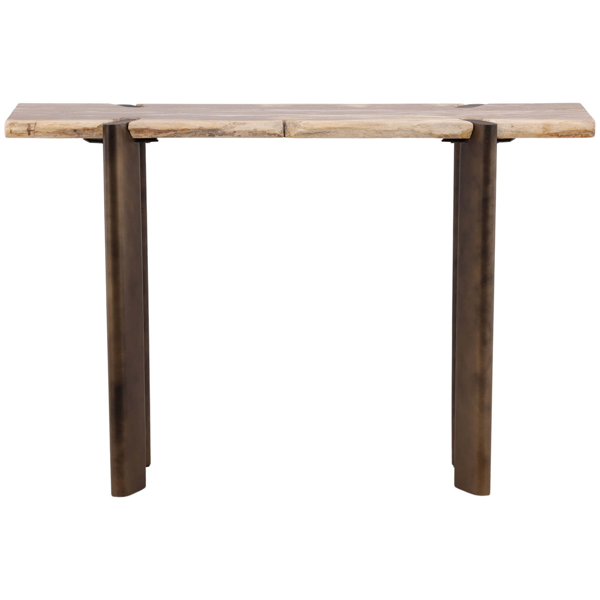Peridot Console Table, Light Natural by Dovetail at Eve Furniture
