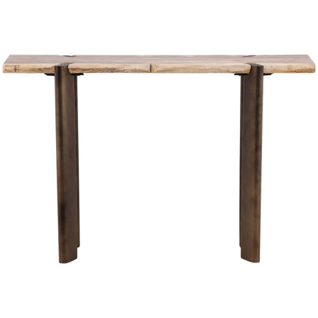 Peridot Console Table, Light Natural by Dovetail at Eve Furniture
