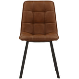 Itzli Dining Chair, Brown, Set of 2 by Dovetail at Eve Furniture