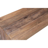 Chilton Console Table, Medium Brown by Dovetail at Eve Furniture