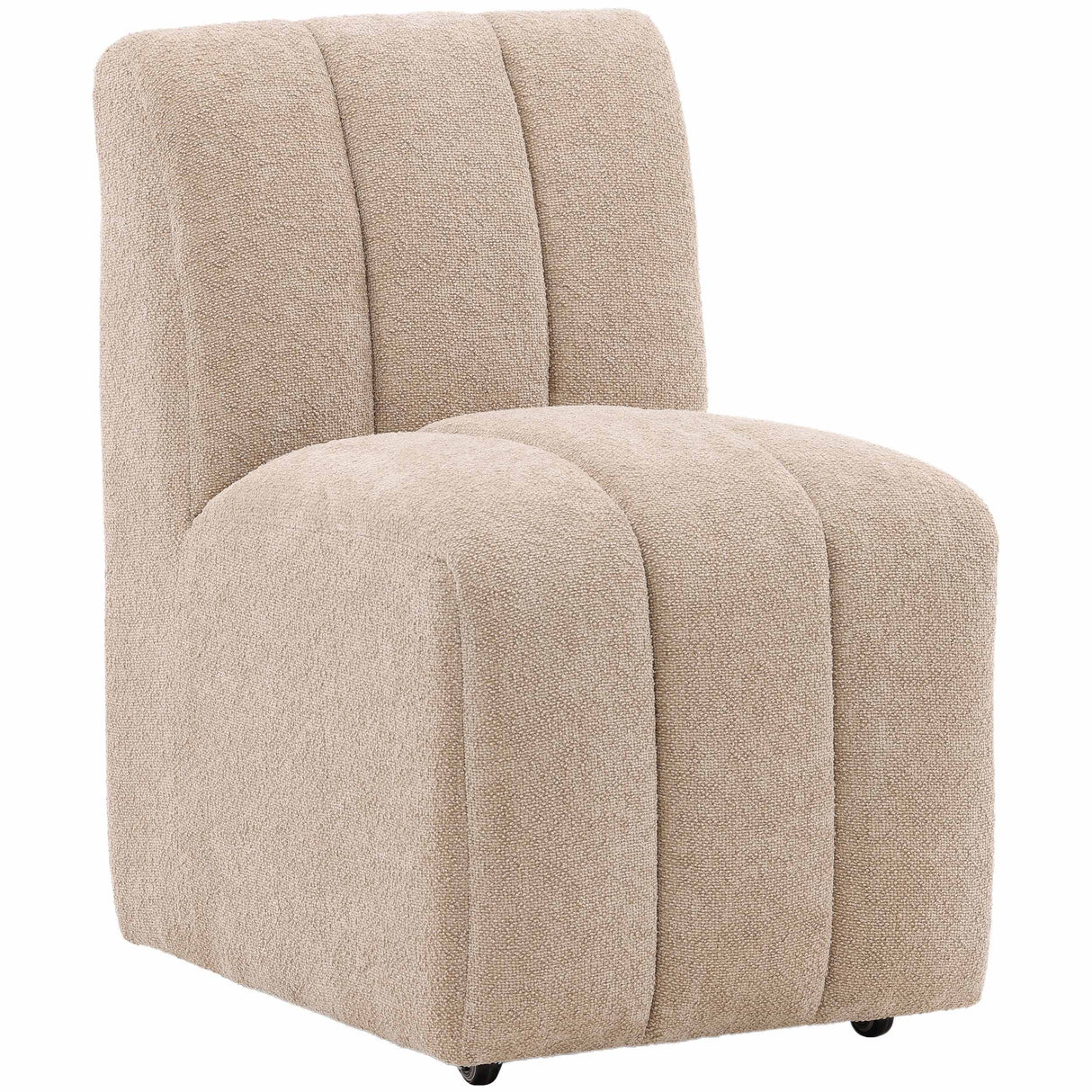 Marvin Gliding Dining Chair, Charlotte Camel, Set of 2 by Dovetail at Eve Furniture