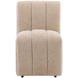 Marvin Gliding Dining Chair, Charlotte Camel, Set of 2 by Dovetail at Eve Furniture