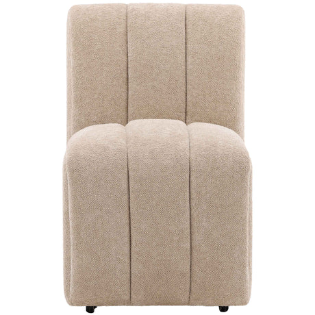 Marvin Gliding Dining Chair, Charlotte Camel, Set of 2 by Dovetail at Eve Furniture